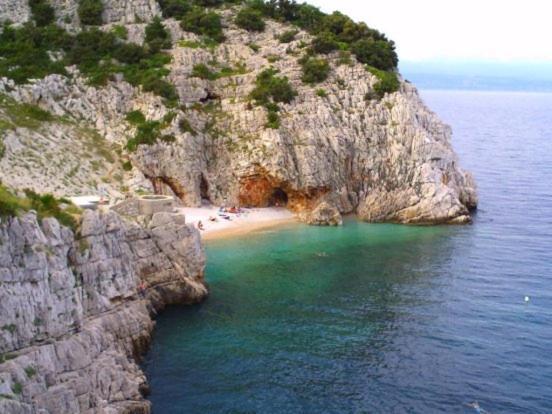 Ferienwohnung Mit Pool Kroatien Mit Meerblick Und Pool Lovran Eksteriør billede