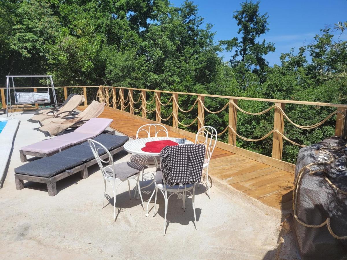 Ferienwohnung Mit Pool Kroatien Mit Meerblick Und Pool Lovran Eksteriør billede