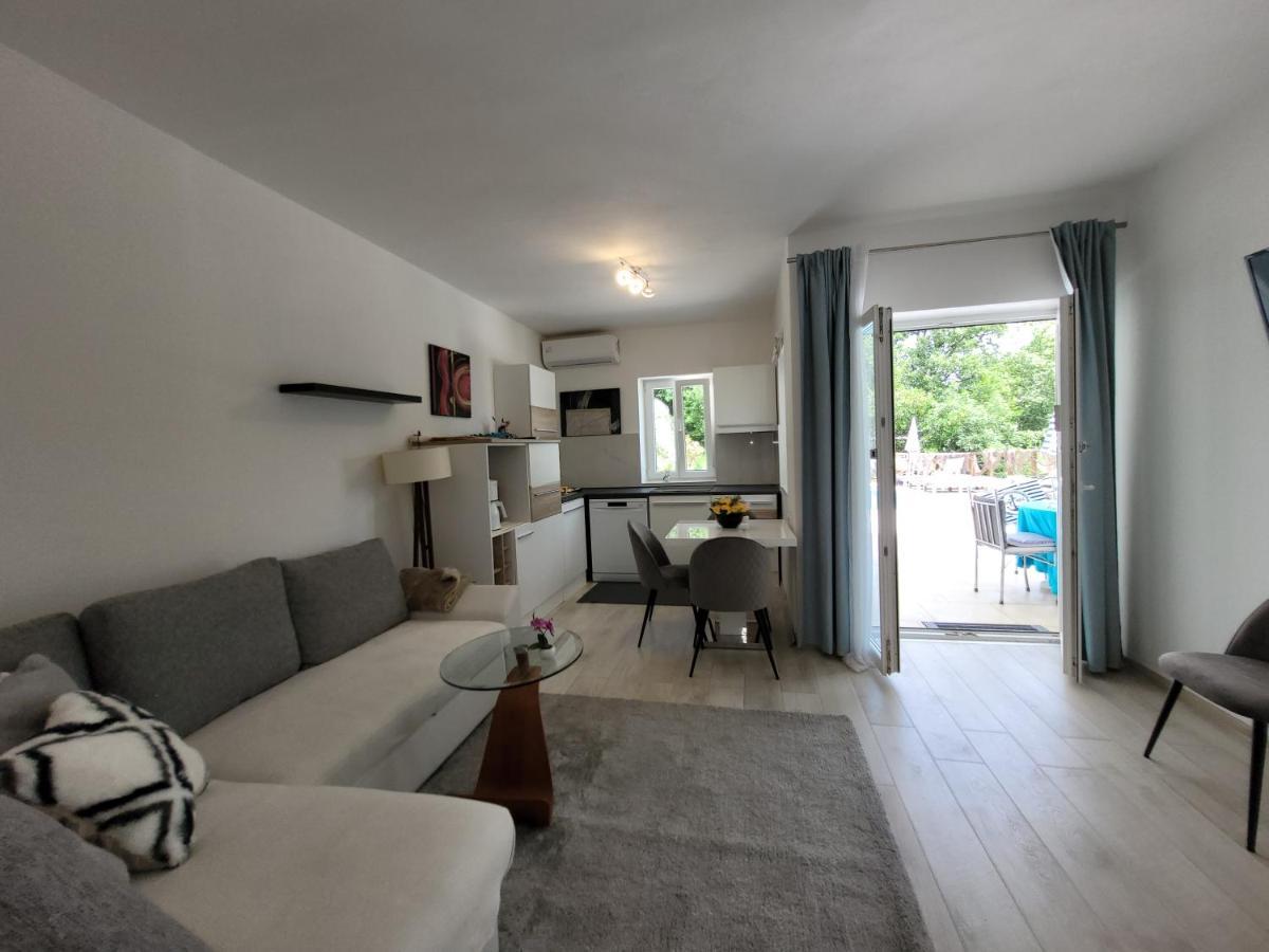 Ferienwohnung Mit Pool Kroatien Mit Meerblick Und Pool Lovran Eksteriør billede