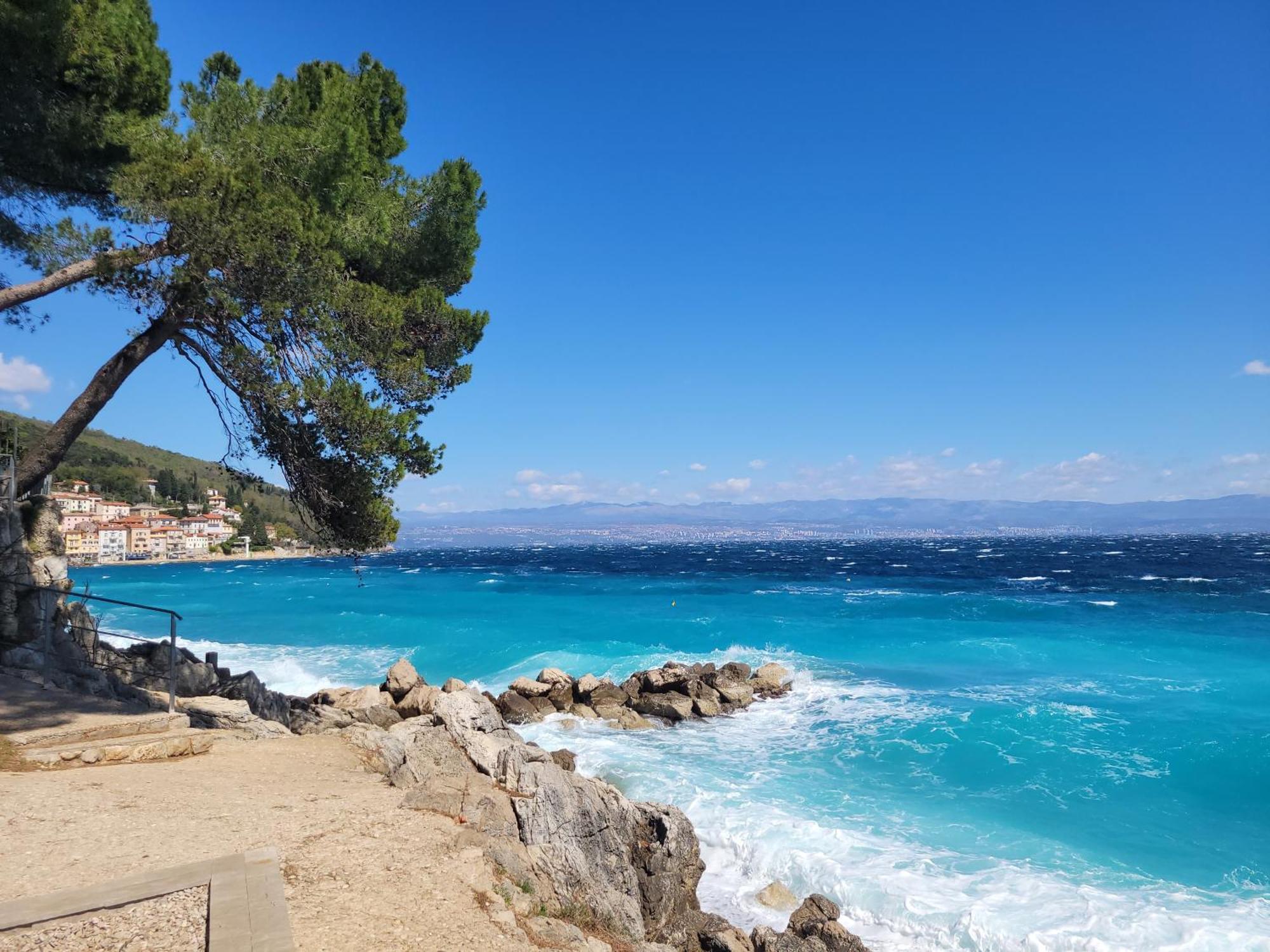 Ferienwohnung Mit Pool Kroatien Mit Meerblick Und Pool Lovran Eksteriør billede